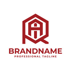 Letters RAI Hexagon Logo, for RAI, RIA, ARI, AIR, IRA, IAR initials