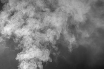 White smoke background