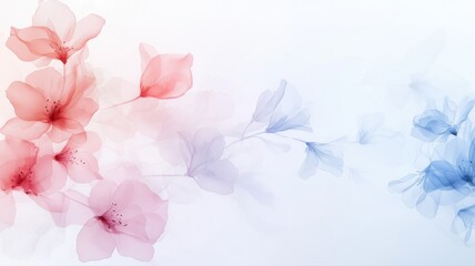 Ethereal Floral Gradient Background floral gradient background ethereal abstract flowers translucent