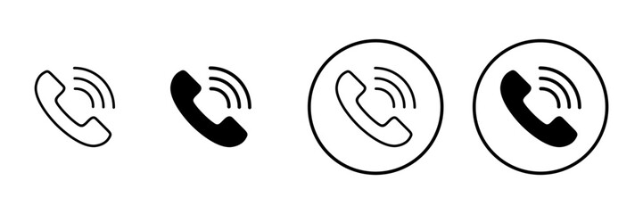 Call icon vector. telephone sign and symbol. phone icon. contact us