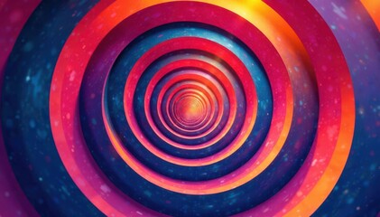 Overlapping circles creating a hypnotic optical illusion , pattern, optical