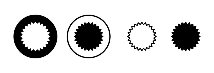 Badge icon logo design. Awards icon vector. Achieve sign and symbols. Stamp