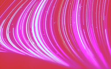 Fototapeta premium abstract pink background with lines