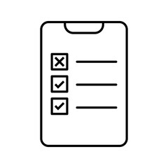icon Clipboard, checklist, report, survey