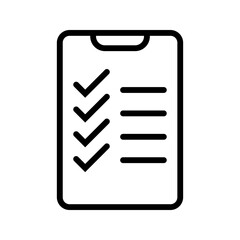 icon Clipboard, checklist, report, survey