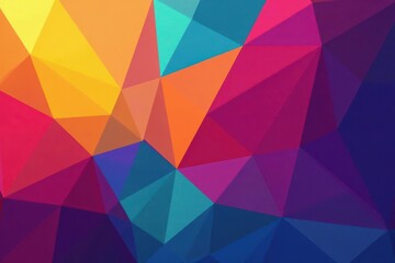 Obraz premium Abstract geometric shapes repeat in vibrant colors , shapes, design