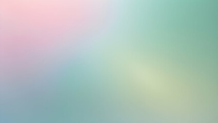 Obraz premium Soft pastel gradient background with pink green and yellow colors blending beautifully