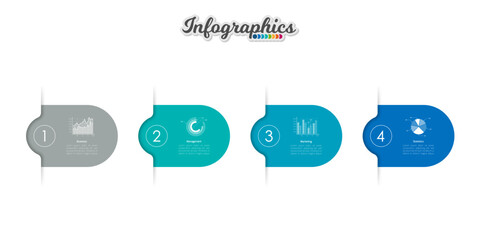 Infographic timeline template can be used for chart, diagram, web design, presentation, advertising, history