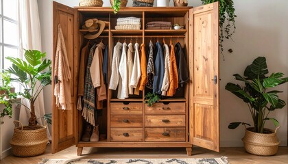 garden furniture in the garden