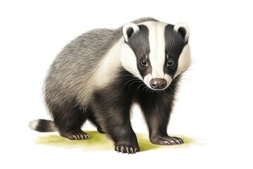 Fototapeta premium Wildlife animal mammal procyonidae.