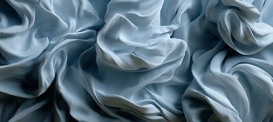 Obraz premium Abstract fluid grey tone waves, soft, gentle dynamic background gradient, monochrome color scape