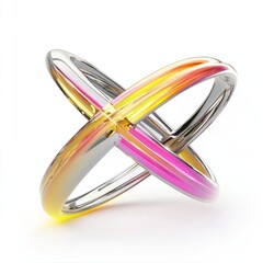 Shooting star with three dynamic trails accessories futuristic accessory.