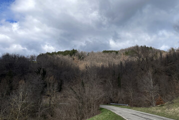 path in the mountains