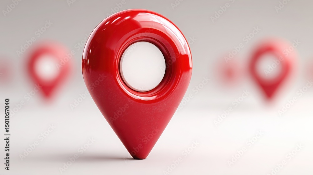 Poster conceptual illustration of smart fibonacci extension zone marker icon for project management and fin