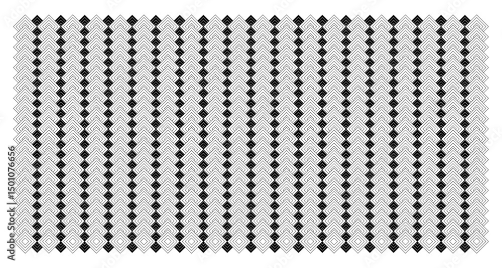 Poster abstract black and white pattern design, seamless pattern design