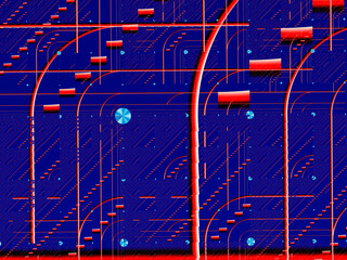 Abstract background, mosaic. Decorative web layout or poster, banner