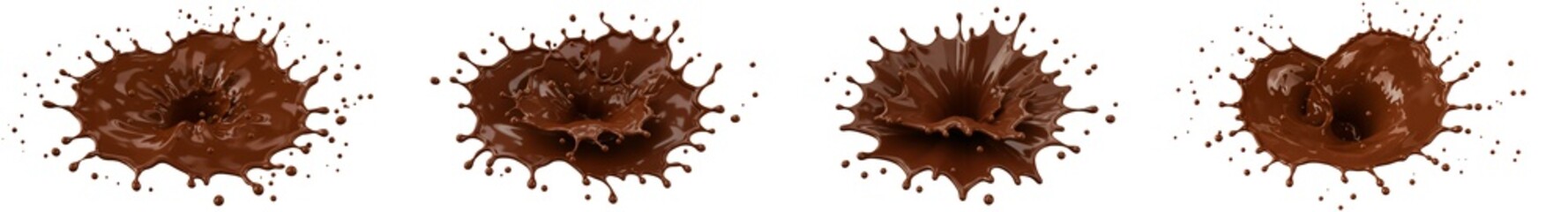 An Abstract Representation of Organic Forms in Shades of Brown Illustrating Dynamic Movement and Evolution of Shapes