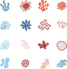 Abstract Organic Shapes Collection Scalable Design Elements