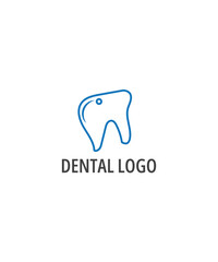 Dental logo design vector template, Dental clinic logo design vector