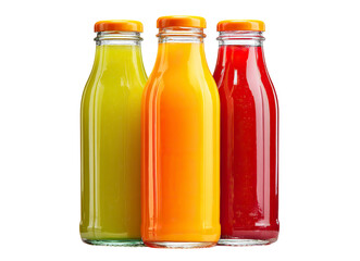 Three Juice Bottles