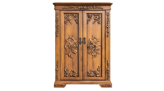 Vintage Wooden Wardrobe