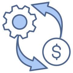 Processing Blue Icon