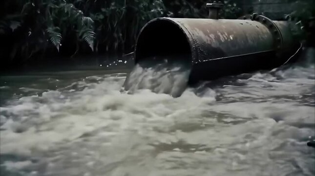 Inadequate Sewage Systems: Unfiltered Wastewater Polluting Rivers