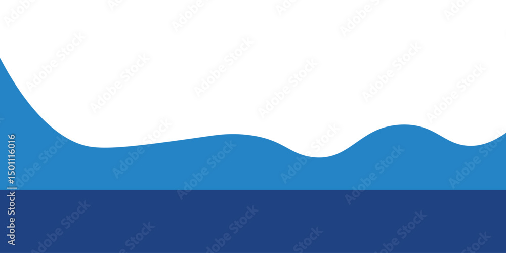 Poster divider header for app, banners or posters. set of template dividers shapes for website. curve lines