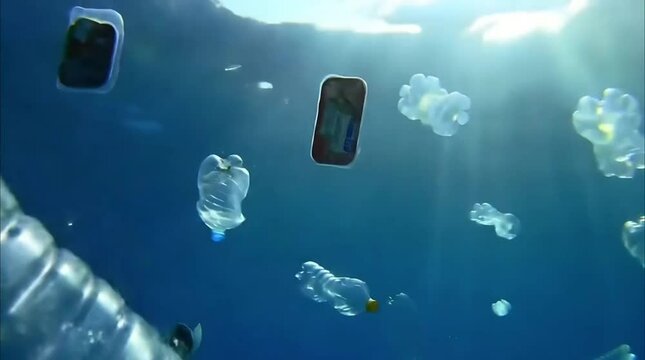 Clear Ocean Light: Floating Marine Litter & Plastic Pollution