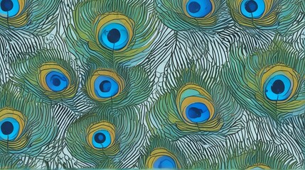 peacock feather background