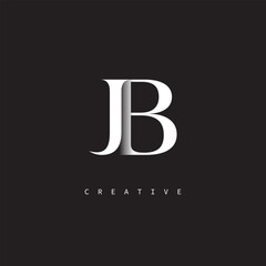 JB Monogram Logo &ndash; Minimal Elegant Letter mark for Luxury, Fashion & Creative Brands