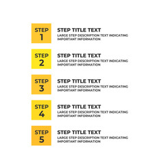 set of vector plates infographic template with your description text