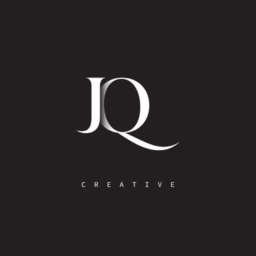 JQ Monogram Logo &ndash; Minimal Elegant Letter mark for Luxury, Fashion & Creative Brands