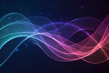 Fototapeta premium Abstract Digital Flow