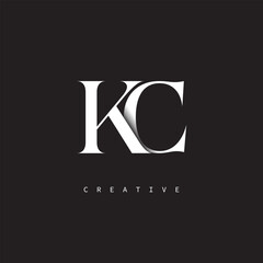 KC Monogram Logo &ndash; Minimal Elegant Letter mark for Luxury, Fashion & Creative Brands