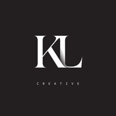 KL Monogram Logo – Minimal Elegant Letter mark for Luxury, Fashion & Creative Brands