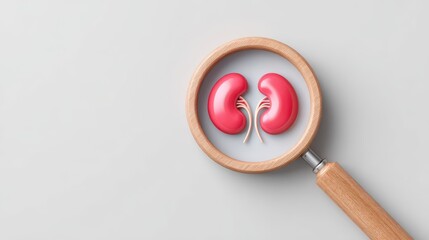 regular kidney health monitoring, annual health checkup, kidney health recovery and strengthening, image with copy space