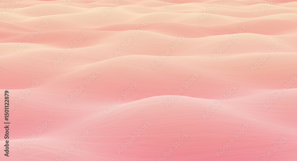 Poster abstract pink and peach wave background soft gradient texture