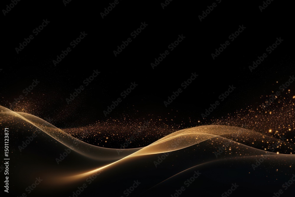 Canvas Prints starry fog light backgrounds pattern.