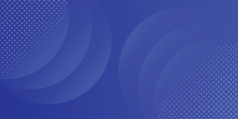 Obraz premium Abstract blue color background. Blue circle background. Vector Illustration