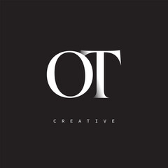 OT Monogram Logo – Minimal Elegant Letter mark for Luxury, Fashion & Creative Brands