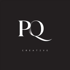 PQ Monogram Logo – Minimal Elegant Lettermark for Luxury, Fashion & Creative Brands