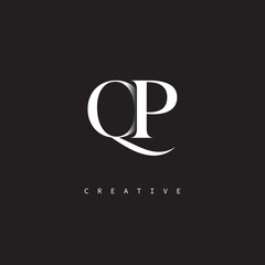 QP Monogram Logo – Minimal Elegant Letter mark for Luxury, Fashion & Creative Brands