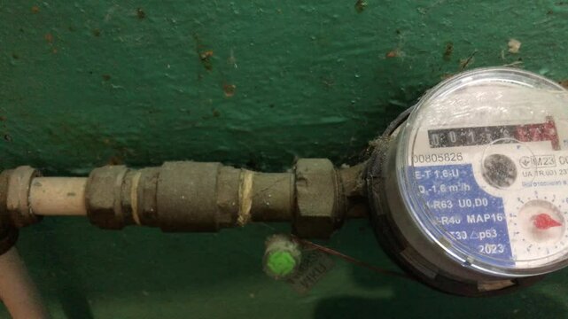 Water meter installation and maintenance in residential building