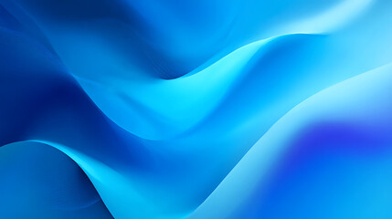Obraz premium Abstract blue flowing waves background illustration for digital design and modern concepts