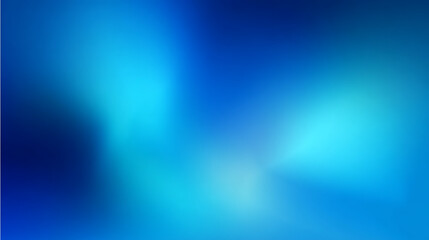 Obraz premium Abstract blue gradient background with soft blurs and modern color combination for design