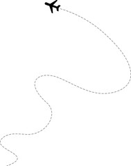 Airplane routes, tourism, travel