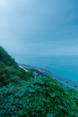 Tomei Expressway at Satta-toge Pass, Shizuoka, Japan