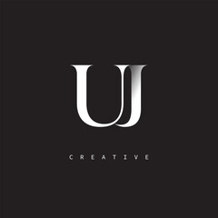 UJ Monogram Logo – Minimal Elegant Letter mark for Luxury, Fashion & Creative Brands