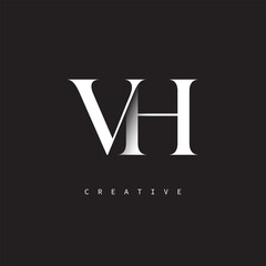 VH  Monogram Logo – Minimal Elegant Letter mark for Luxury, Fashion & Creative Brands